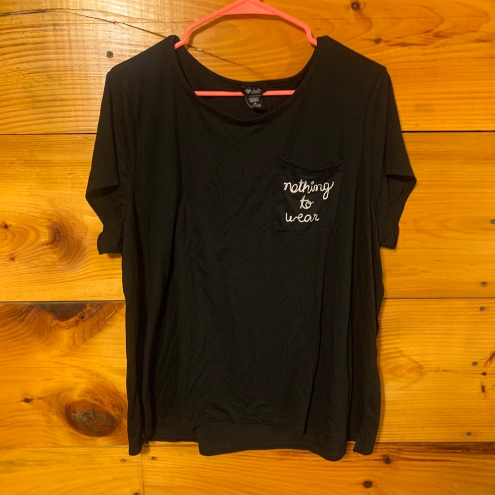 Debs Black T shirt